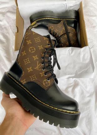 Ботінки жіночі dr. martens jadon louis vuitton 1

/ женские зимние ботинки  на меху мартинс