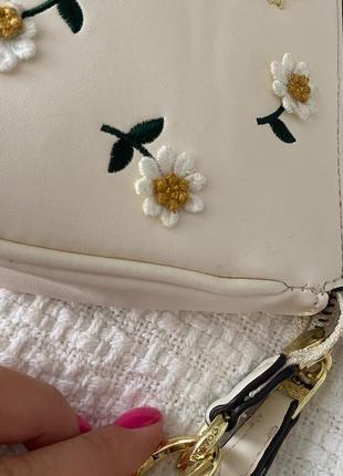 Сумочка в стилі coach ромашка