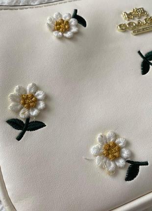 Сумочка в стилі coach ромашка
