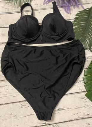 Missguided купальник раздельный высокие плавки