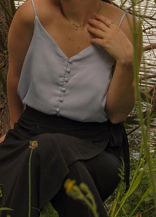 Майка блузка пурпурова