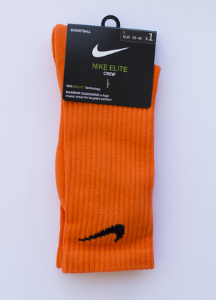 Спортивные носки nike elite dri-fit шкарпетки1 фото