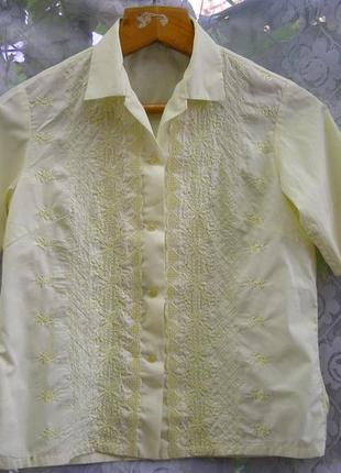Рубашка с узорами винтаж