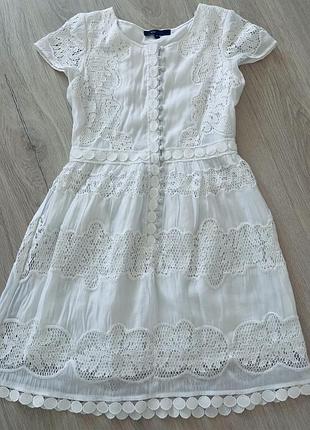 Літнє плаття мереживо стиль zimmerman, брендове сукня оригінал bcbg max azria