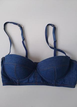 Лиф бюстгальтер под джинс