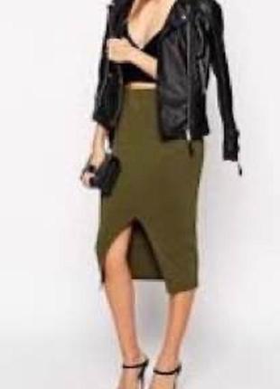 Спідниця в рубчик