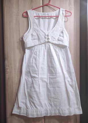 Сукня,плаття біле1 фото