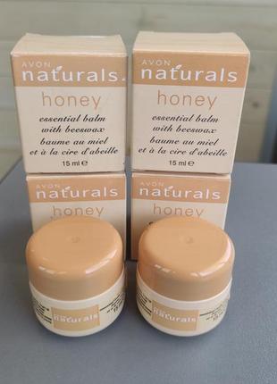 Бальзам смягчающее  средство с пчелиным воском эйвон avon naturals honey