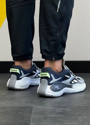 Чоловічі кросівки reebok zig kinetica ii concept 1 white gray кросівки чоловічі рібок