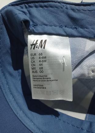 H&m. бавовняна кепка малюкові.5 фото