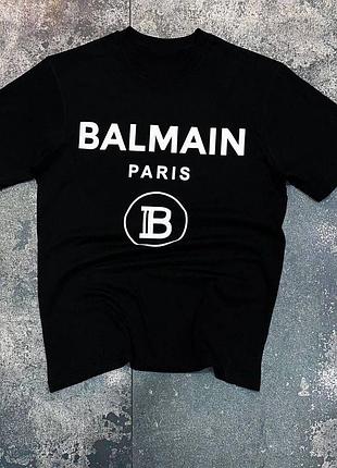 Річна чоловіча футболка з коротким рукавом balmain