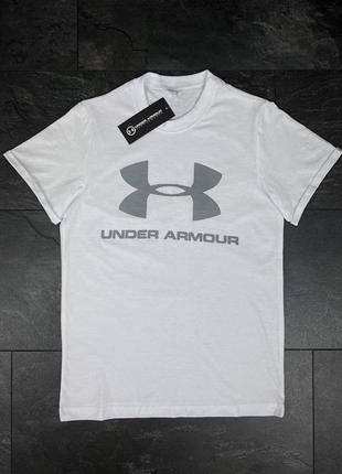 Летняя весенняя футболка с коротким рукавом under armour