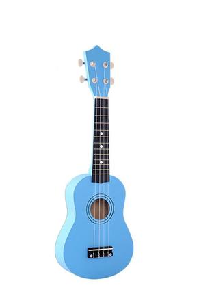 Укулеле (гавайська гітара) hm100-gb блакитний (mrk20112006)1 фото