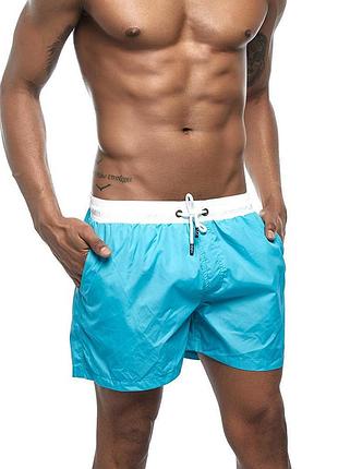Шорты для купания sport line. цвет: голубой