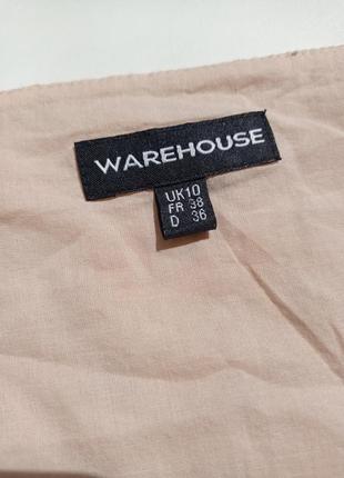 Warehouse. блузка из прошвы, шитье м размер4 фото
