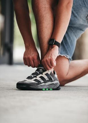 Кросівки чоловічі adidas адідас niteball grey