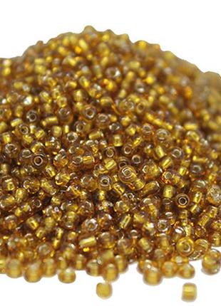 Бисер 100 грамм мелкий 12/0 deluxe:22с темный