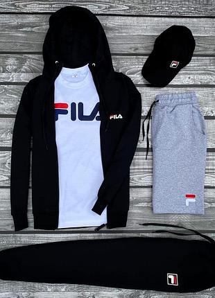 Мужской спортивный трикотажный костюм fila