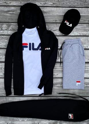 Мужской спортивный трикотажный костюм fila