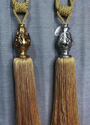 Кисти подхваты для штор листики. декоративные подхваты кисти для штор и портьер в...