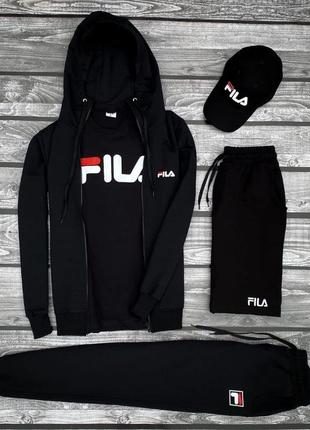 Чоловічий спортивний трикотажний костюм fila