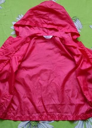 Куртка, вітровка,дощовик для дівчинки 2-3,6 роки4 фото