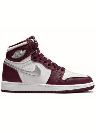 Жіночі кросівки air jordan 1Swoosh og boardeaux.