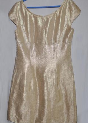 Золотистое платье, коктейльное платье #розвантажуюсь2 фото