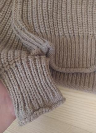 Вкорочена оверсайз кофта пуловер h&m, розмір xs8 фото