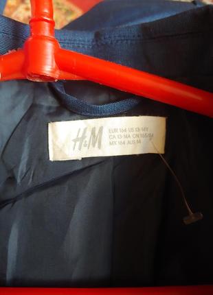 Піджак стрункого хлопця h&m 150/160р рукав 60см5 фото