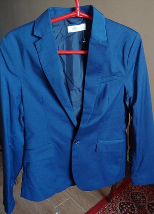 Пиджак стройному худому парню h&m 150/160р