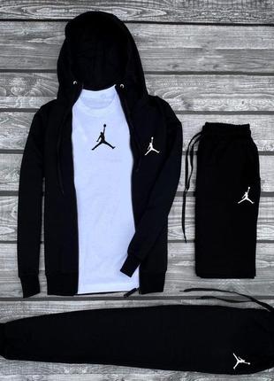 Чоловічий спортивний трикотажний костюм nike jordan
