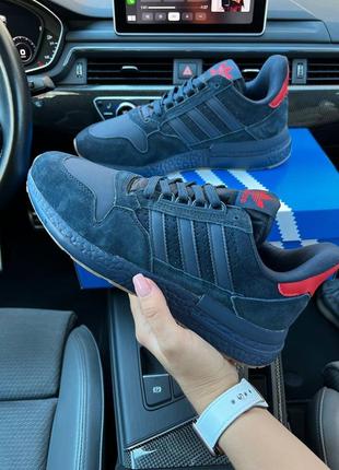 Мужские кроссовки adidas Jeremy Scott Wings 2.0 d.blue red чоловічі кросівки адідас zx500 rm