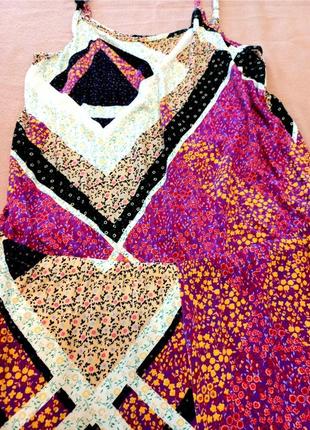 Ромпер esmara комбинезон с шортами комбінезон яркий принт геометрия цветы геометрія квіти2 фото