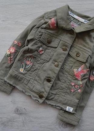 Джинсовая курточка на 18-24 мес