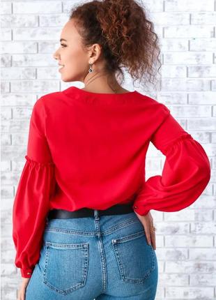 Молодіжна жіноча блузка , розміри s, m, l, xl4 фото