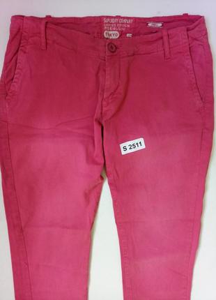 Новые штаны брюки superdry soft pink skinny sweet chino gs7eg0073 фото