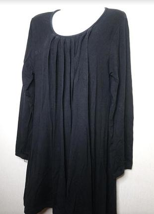 🕊️💚🌿 плаття сукня з рукавами еко тканина батал р.50  🌿💚🕊️ 5