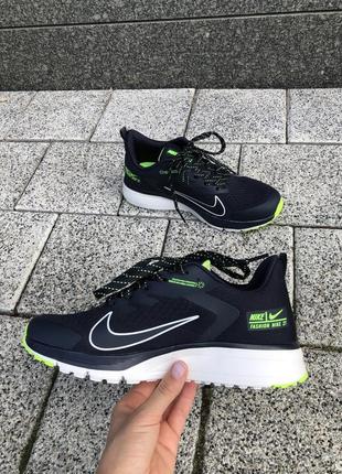 Кроссовки nike zoom pegasus 36 navy/white/green