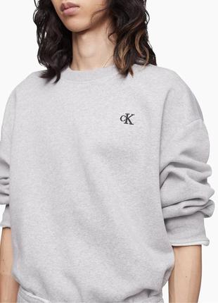 Нова кофта Calvin klein світшот ( ck grey sweatshirt) з америкки l