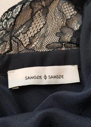 Роскошное дизайнерское платье с открытой спиной samsøe & samsøe6 фото
