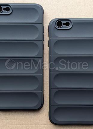 Захисний soft touch чохол для iphone 6 plus (чорний/black)