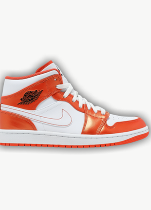 Жіночі кросівки air jordan 1retro electro orange.