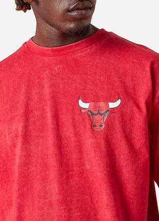 Футболка чоловіча new era washed pack graphic chicago bulls5 фото