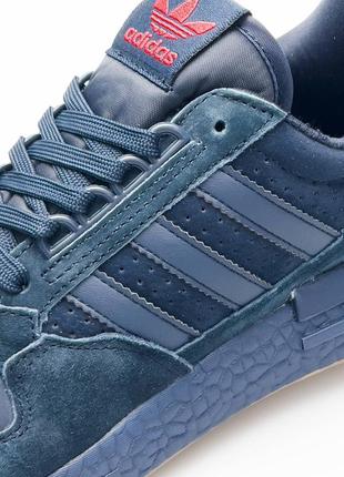 Кроссовки мужские adidas zx500 rm синие / кросівки чоловічі адидас адідас сині кроссы4 фото