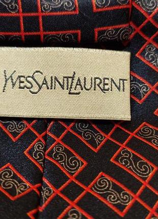 Мужской галстук 👔  yves saint laurent.3 фото