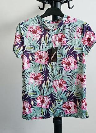 Жіноча футболка принт футболка stay швеція оригінал