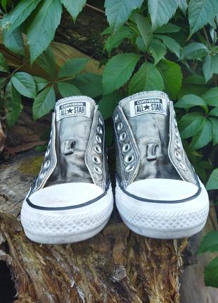 Кеды женские converse конверсы - 24 см.5 фото