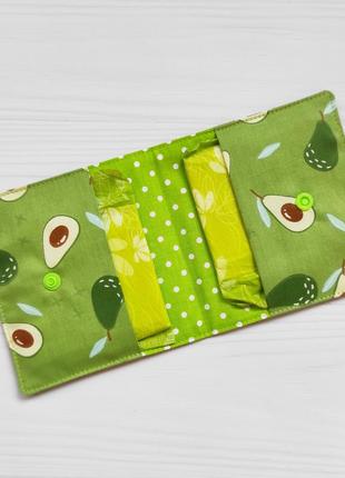 Органайзер для прокладок і тампонів. симпатична сумочка для зберігання засобів жіночої гігієни.4 фото