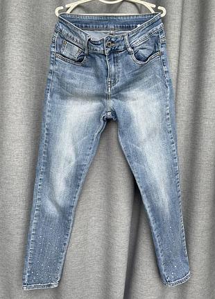 Джинси із стразами h&m p.36